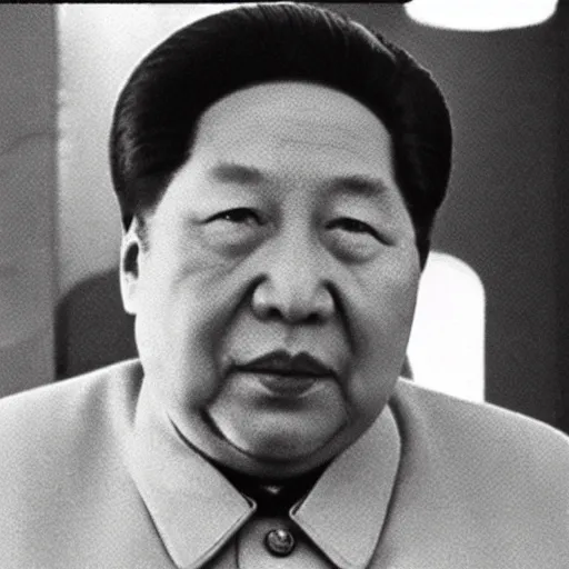 Prompt: A still of Mao Zedong in Star Trek