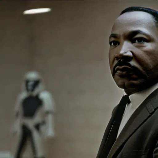 Image similar to martin luther king in star wars, 8k resolution, full HD, cinematic lighting, award winning, anatomically correct