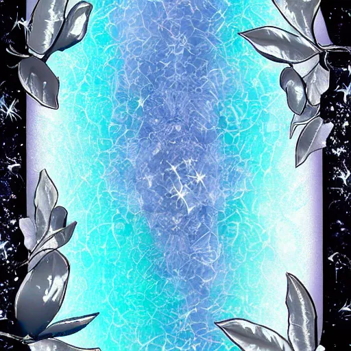 Image similar to icy soloist animation digitalart communion reflections leaf