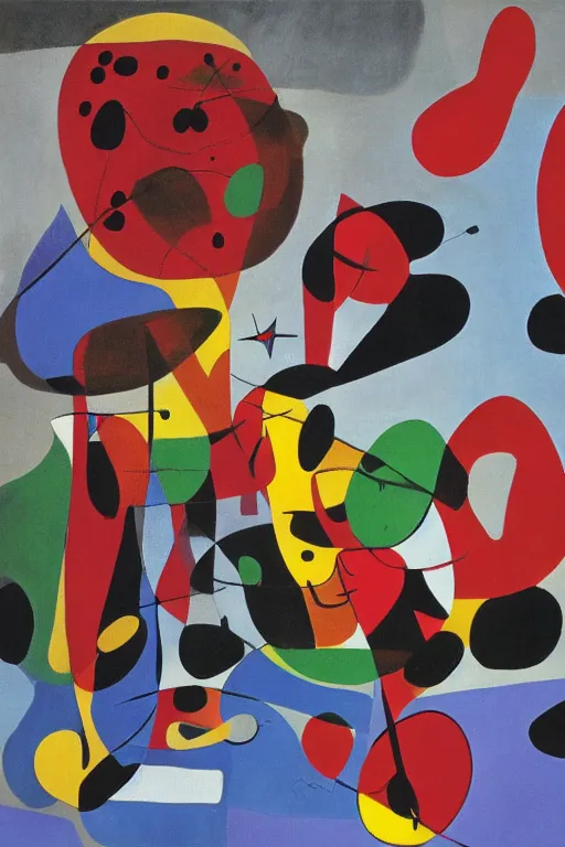 Image similar to Contemporary art Dona i Ocell, by Joan Miró Rose, by Isa Genzken Contemporary art is the art of today, produced in the second half of the 20th century or in the 21st century. Contemporary artists work in a globally influenced, culturally diverse, and technologically advancing world