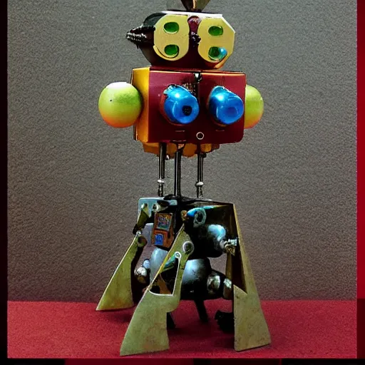 Image similar to E.M. Pino :: miniature anti-bot machine created by Ziggy, the former Demon King