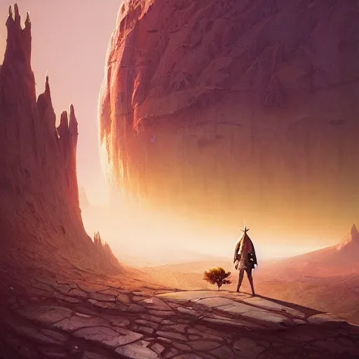 Image similar to highly detailed desert mage, stephen bliss, unreal engine, fantasy art by greg rutkowski, loish, rhads, ferdinand knab, makoto shinkai and lois van baarle, ilya kuvshinov, rossdraws, tom bagshaw, global illumination, radiant light, detailed and intricate environment