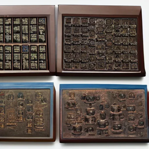 Image similar to Bronze computers of the Qin Dynasty.