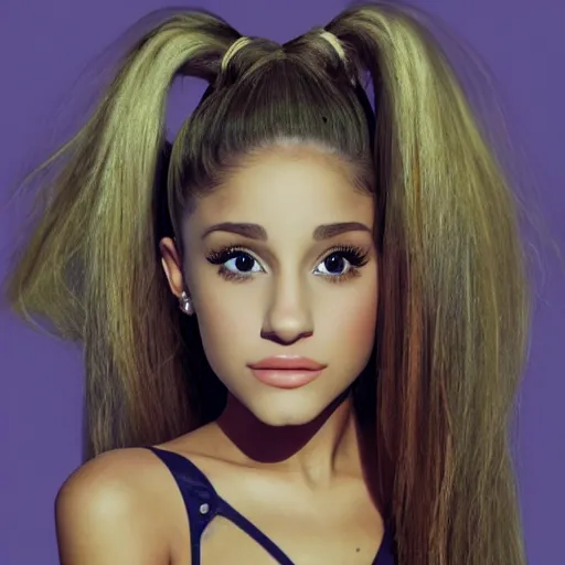 Prompt: beutiful ariana grande in the style of surrealism 8 k