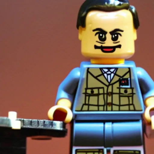 Image similar to hitler as a lego figure