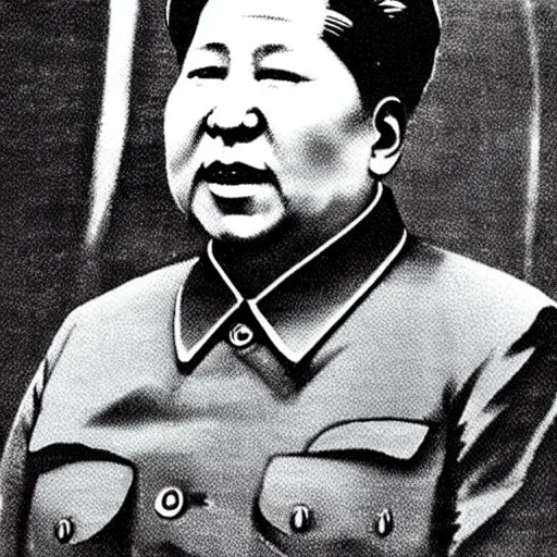 Prompt: Mao Zedong dressed as Sailor Moon