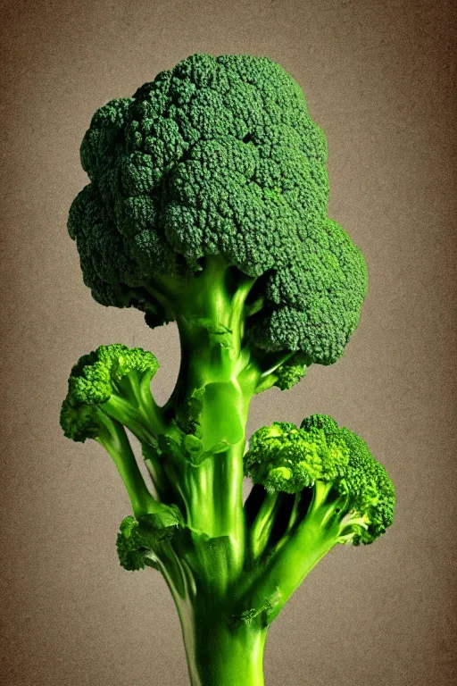 Image similar to ripped broccoli man, highly detailed, digital art, sharp focus, trending on art station