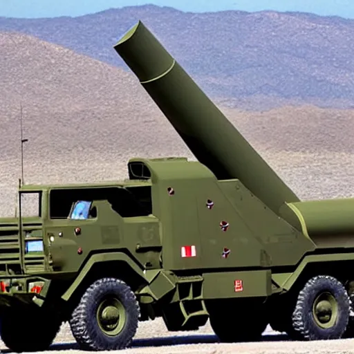 Image similar to HIMARS Missile system