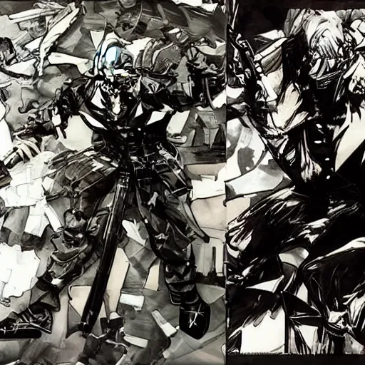 Image similar to Gogol Bordello, Yoji Shinkawa, fullbody