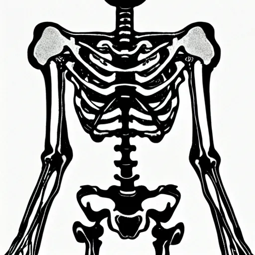 Prompt: skeleton amalgamation