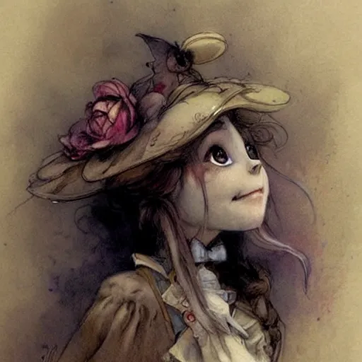 Image similar to ( ( ( ( ( alice in wonderland disney. muted colors. ) ) ) ) ) by jean - baptiste monge!!!!!!!!!!!!!!!!!!!!!!!!!!!