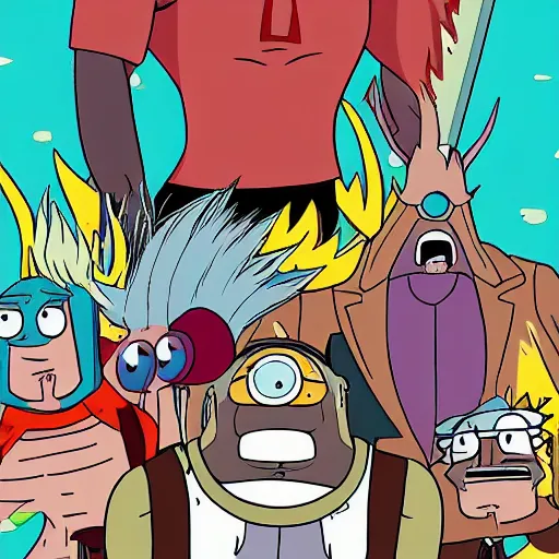 Image similar to the power from regular show