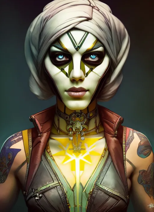 Prompt: symmetry!! portrait of borderlands 3 tink, intricate, elegant, highly detailed, digital painting, artstation, concept art, smooth, sharp focus, illustration, art by artgerm and greg rutkowski and alphonse mucha, 8 k