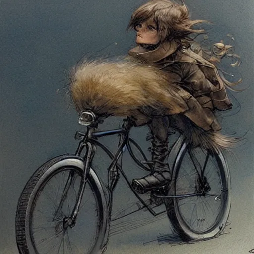 Prompt: ( ( ( ( ( tron bikes. muted colors. ) ) ) ) ) by jean - baptiste monge!!!!!!!!!!!!!!!!!!!!!!!!!!!
