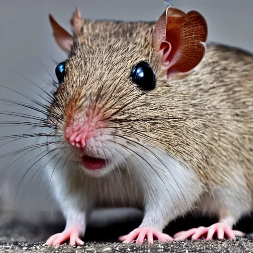 Image similar to gerbil mixed with rat