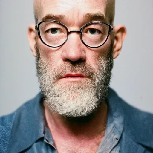 Image similar to michael stipe submerged in honey