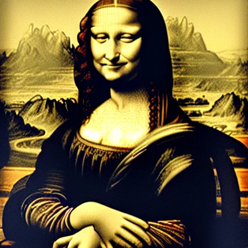 Prompt: Monalisa by Leonardo da Vinci