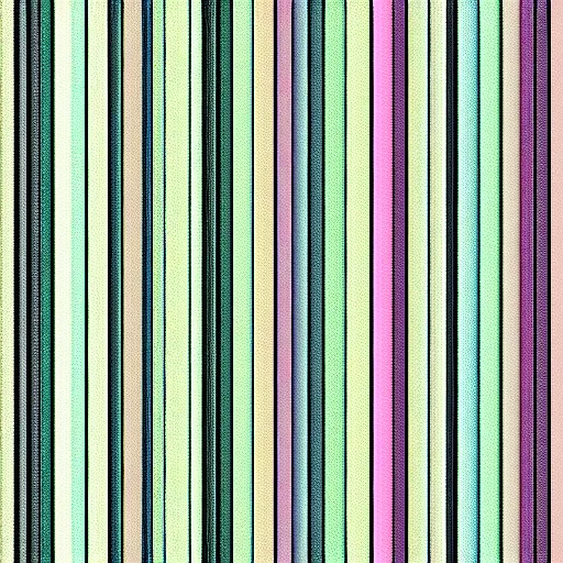 Prompt: “vertical and horizontal lines of varied length and size weave together and break from tension, turbulence, ambient occlusion, unique textures, pastel color palette, analogous colors, 3d, ultra detailed, hd”