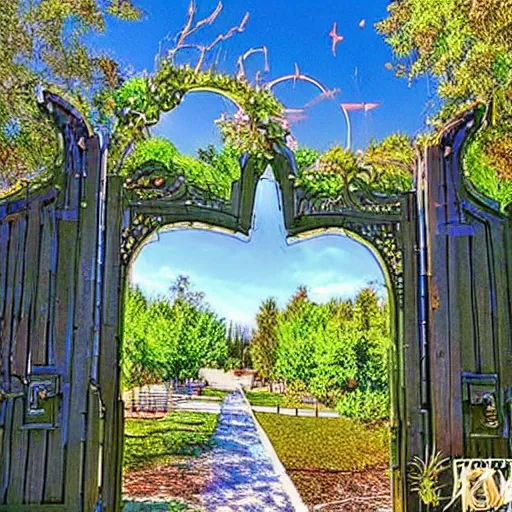 the gates of heaven Stable Diffusion OpenArt