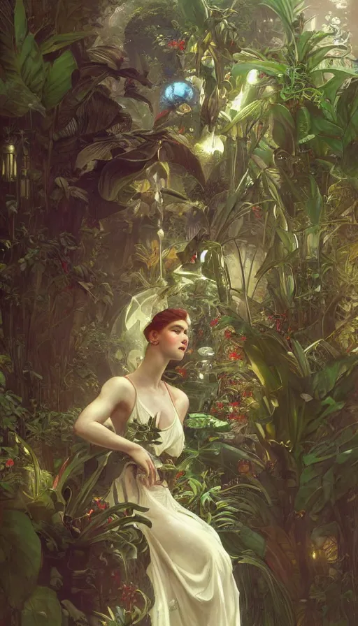 Image similar to hyper realistic time machine schematics, cyberpunk, design on white background, beautiful details, lush foliage, drawn by john singer sargent, tom bagshaw, norman rockwell, alphonso mucha, lolish, trending on artstation