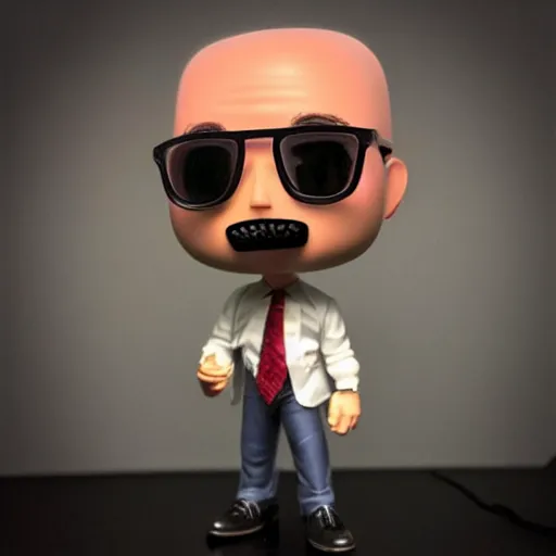 Image similar to “ very very intricate photorealistic photo of a jeff bezos funko pop, detailed studio lighting, award - winning crisp details ”