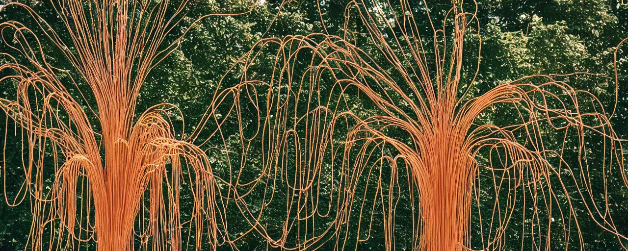 Prompt: a spaghetti tree, canon 5 0 mm, in the style wes anderson, kodachrome