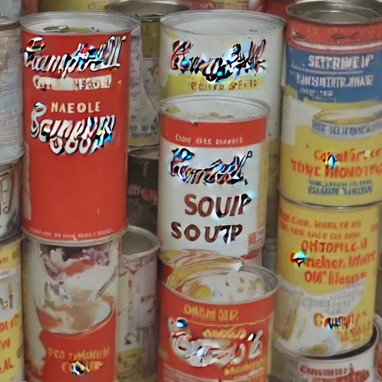 Image similar to Campbell's soup can