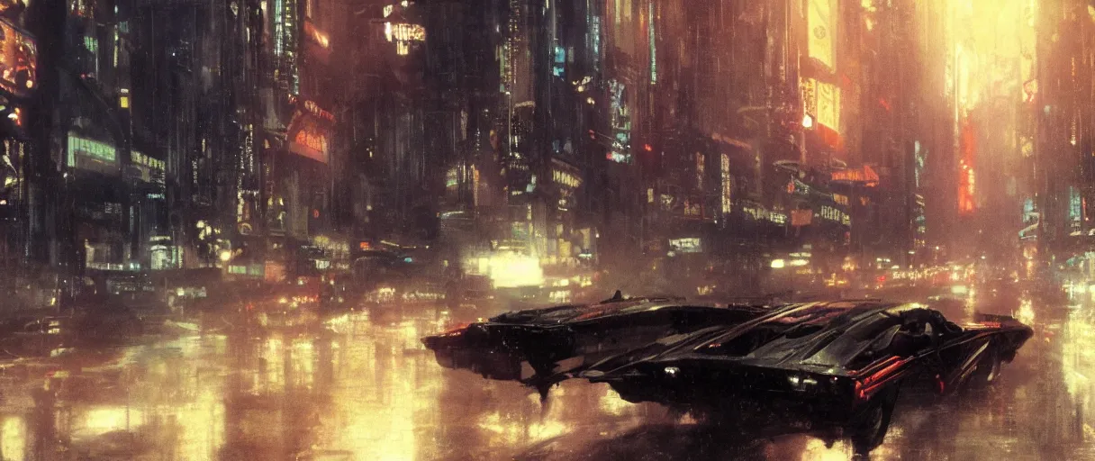 Image similar to screenshot from blade runner movie, intricate, elegant, highly detailed, octane rendering, greg manchess, syd mead, liepke, ruan jia, craig mullins, ridley scott