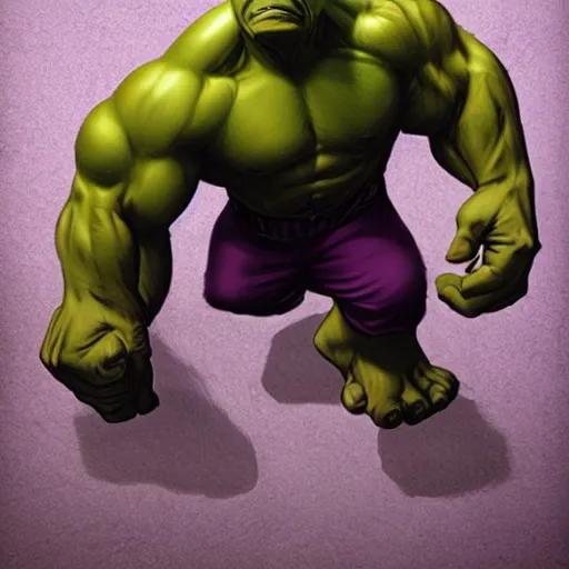 Prompt: Hulk dwarf