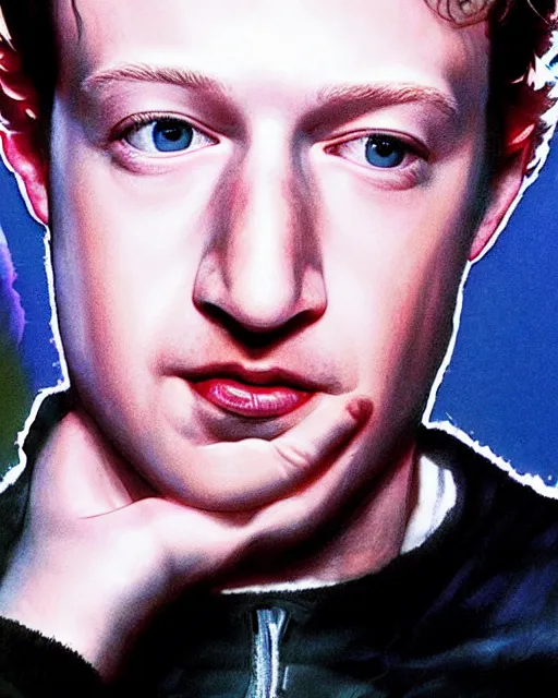 Prompt: mark zuckerberg as kevinin in home alone, airbrush, drew struzan illustration art, key art, movie poster