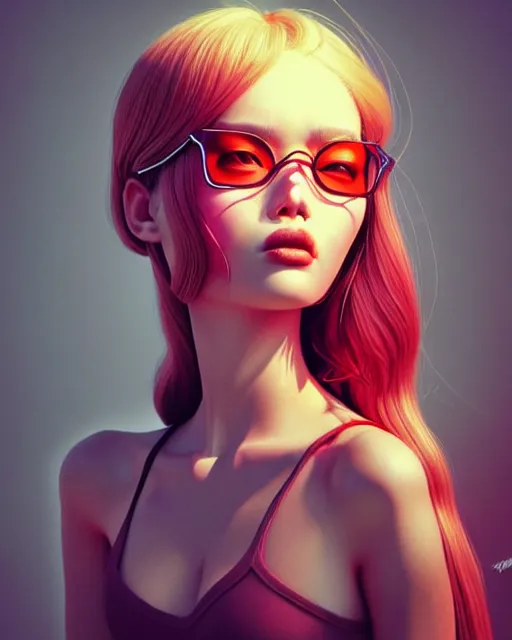 Image similar to richly detailed color illustration of a typical-bad-day illustrated by Artgerm and Mina Petrovic and Timothy Kong and Marina Federovna. 3D shadowing