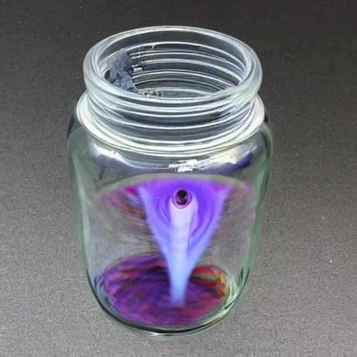 Image similar to vortex in a jar