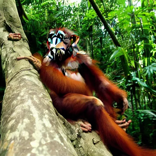 Prompt: video game to protect orangutans and the rainforest