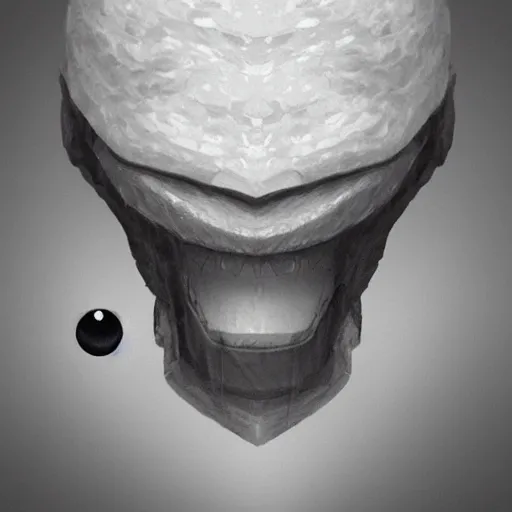 Image similar to one - eyed cyclopean giant, tuxedo, digital portrait, 4 k, trending on artstation