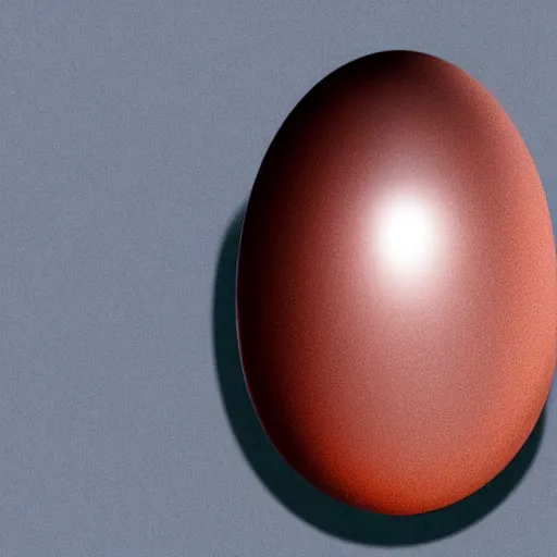 Prompt: A portrait of Elon Musk's face on a shiny egg. Polished.