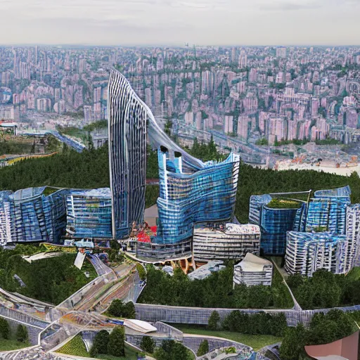 Prompt: Kyiv 2050