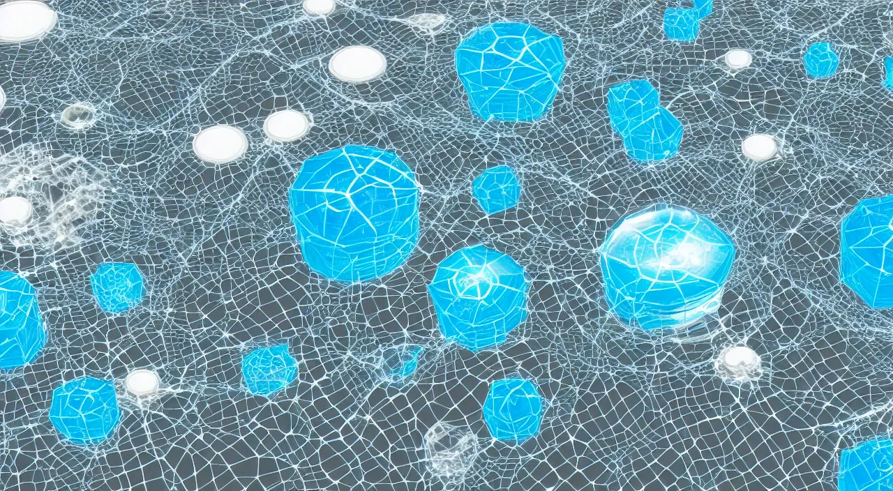 Prompt: a blockchain made from water, 3 d render, vortex, streams, liquid interface, infographic, diagram,