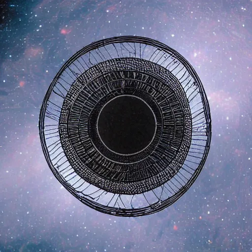 Prompt: photo of a dyson sphere