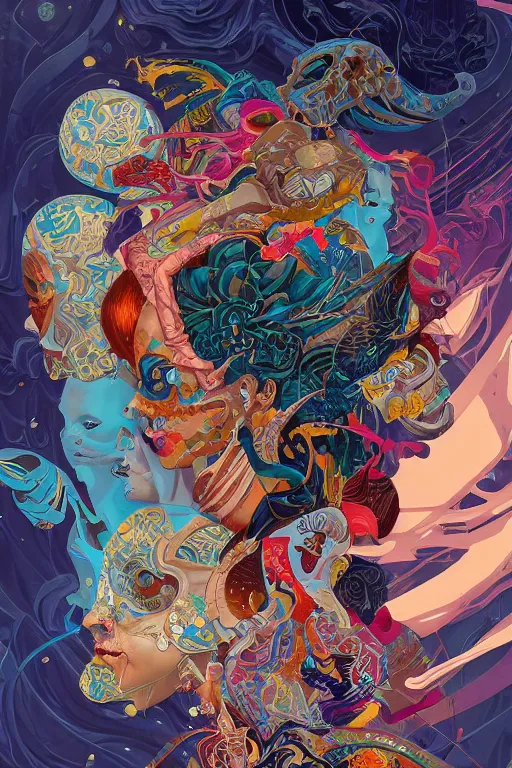 Prompt: Tristan Eaton, victo ngai, peter mohrbacher, artgerm Sylvari portrait