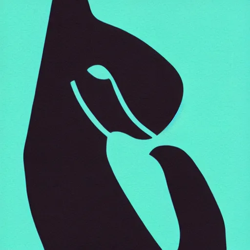 Image similar to Killer Whale profile picture by Sachin Teng, symetrical, logo, geometric shapes background, graffiti, street art:2 by Sachin Teng:4