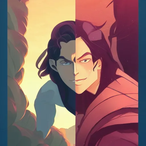 Image similar to kaladin stormblessed. clean cel shaded vector art. shutterstock. behance hd by lois van baarle, artgerm, helen huang, by makoto shinkai and ilya kuvshinov, rossdraws, illustration, art by ilya kuvshinov