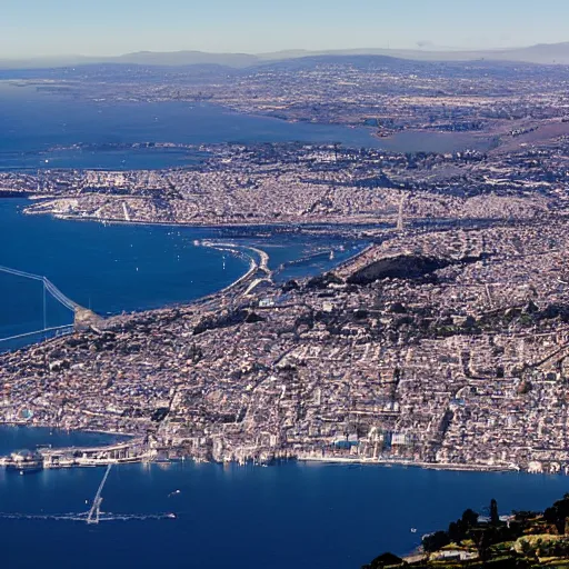 Image similar to Holywood seen from San Francisco, seen from a plane