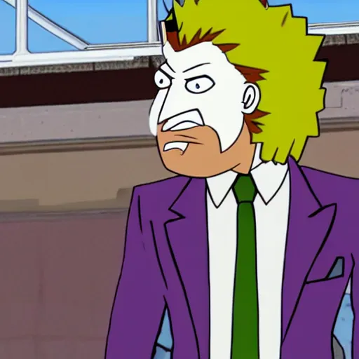 Prompt: carl brutananadilewski from aqua teen hunge force in danganronpa