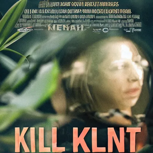 Prompt: killer plant movie still