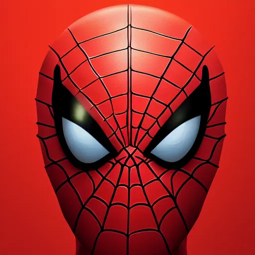 Image similar to face icon stylized minimalist spiderman, loftis, cory behance hd by jesper ejsing, by rhads, makoto shinkai and lois van baarle, ilya kuvshinov, rossdraws global illumination