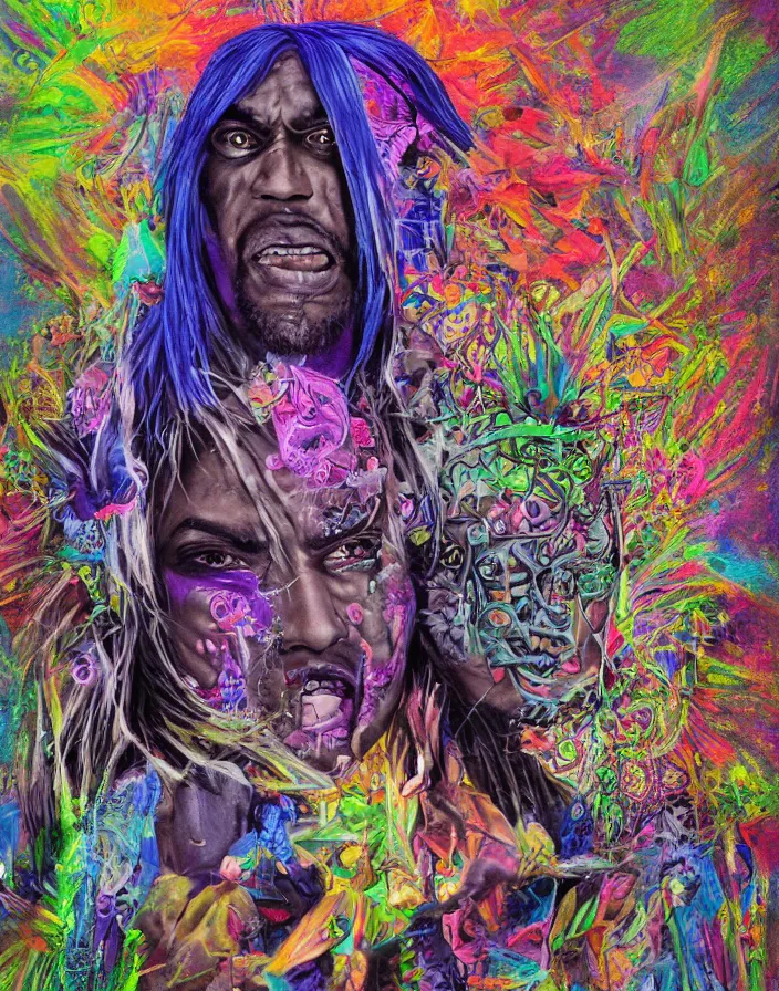 Prompt: cartoon Xavier renegade angel lsd trip crown chakra exploration, detailed and highly reliefed analogue mixed media collage with canvas texture in style of conteporary art, photorealistic, expressionism, masterpiece, perfect composition, hyperrealistic beautiful face, spectacular quality, intricate oil pastel glow, dynamic lighting, photorealistic, fantasy concept art, ambient lighting, atmospheric, stunning visuals, creative, cinematic, ultra detailed, trending on art station