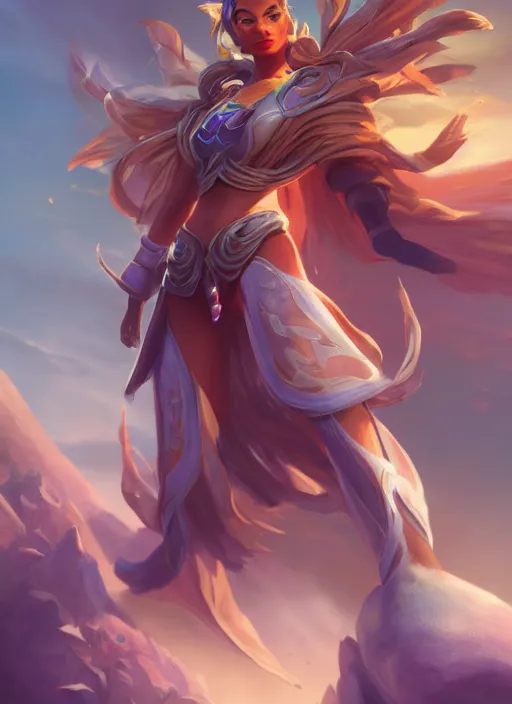 Image similar to zenra taliyah, from league of legends, o furo, ahekao, aokan, hyper detailed, digital art, overhead view, trending in artstation, studio quality, smooth render, unreal engine 5 rendered, octane rendered, art style by kristen liu - wong, natalie krim andlera balashova and wlop and samantha mandala