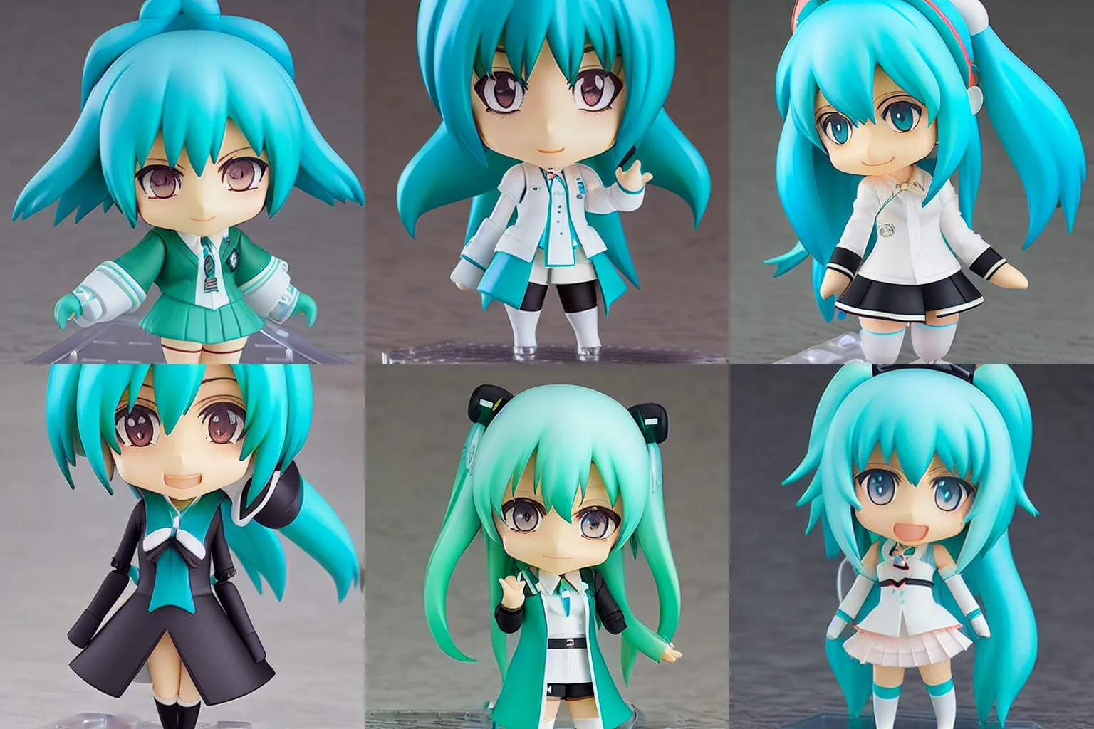 Prompt: a Nendoroid of hatsune Miku, limited edition