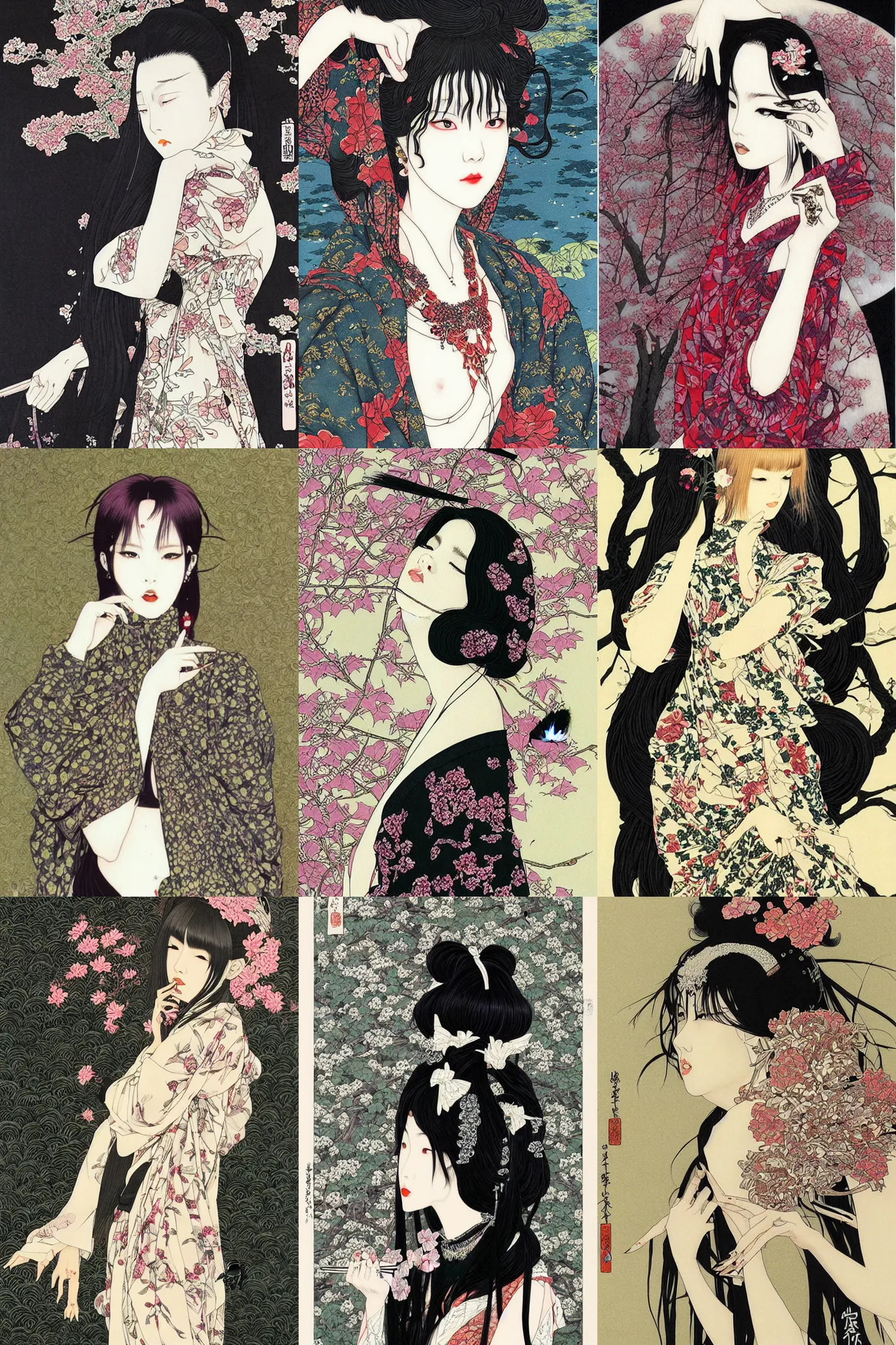 Prompt: very coherent, lisa blackpink, a ultradetailed beautiful painting of a stylish woman, art by takato yamamoto