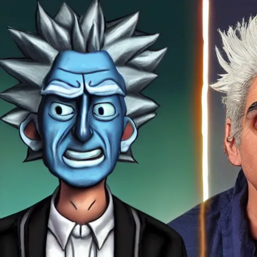 Image similar to Rick Sanchez as a real person 4k detailed super realistic